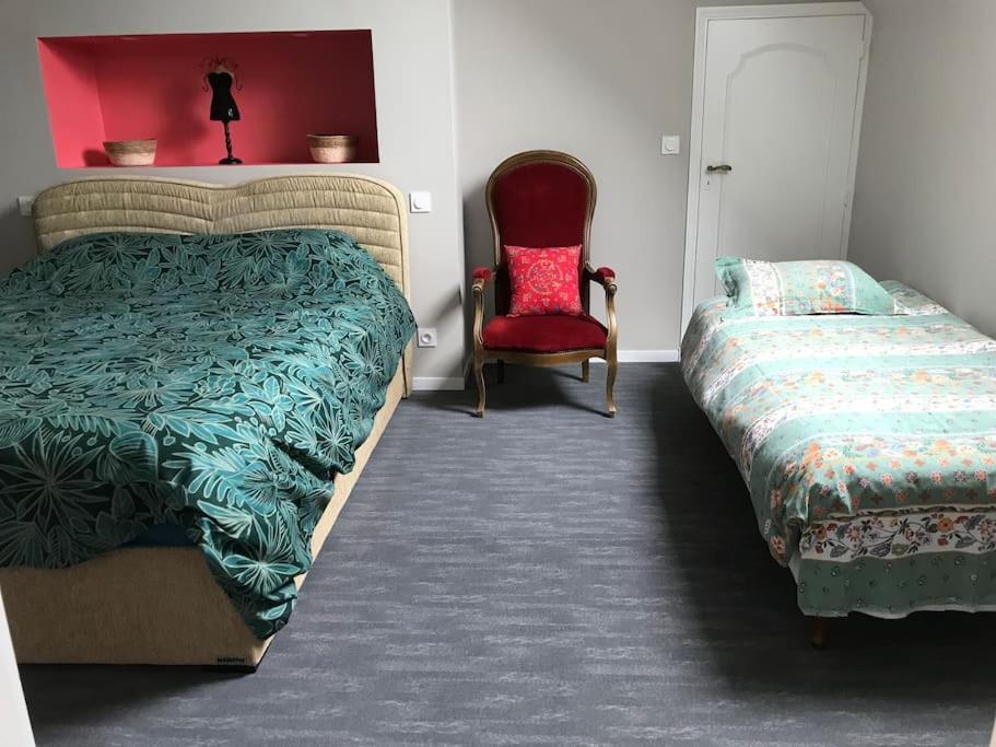 Longere A La Campagne Au Calme Villa Villiers-sur-Loir Eksteriør bilde